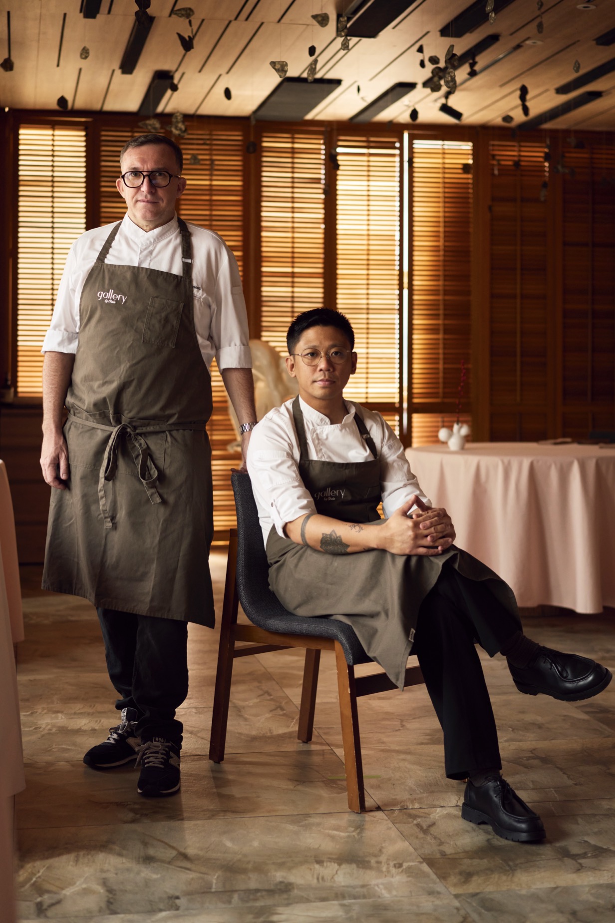 Dish from the tasting menu