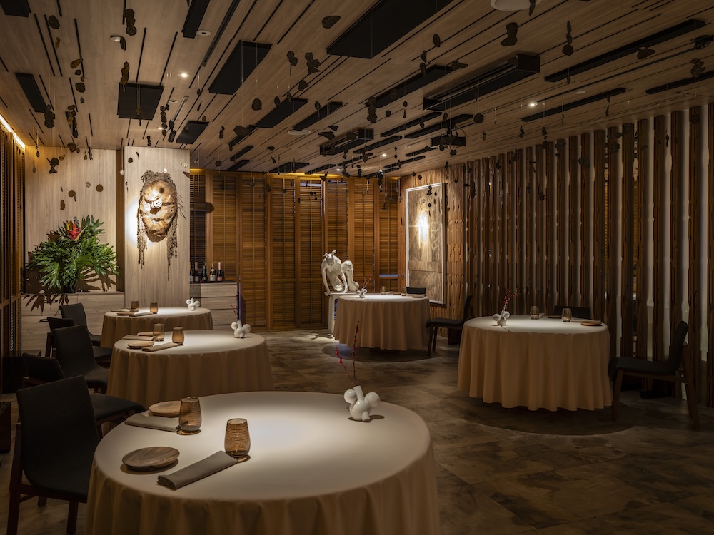 Chef collaboration tasting menu at Celera